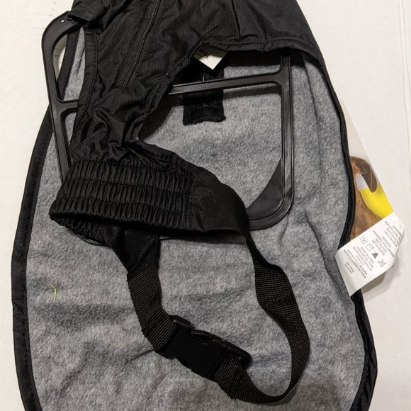 Dog Whisperer Fleece Lined Reflective Dog Rain Jacket-S - Picture 4 of 10